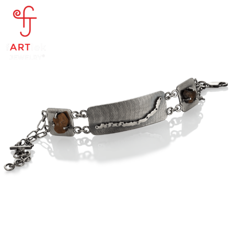 Fartlek-Rte-66-Sterling-Bracelet-logo